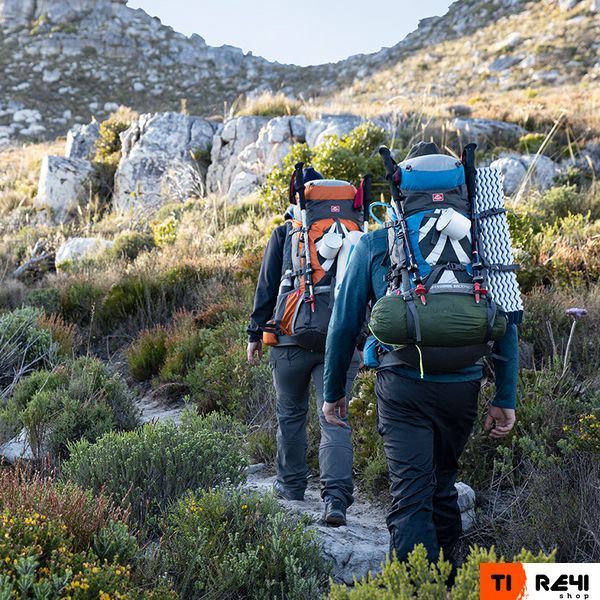 Рюкзак туристичний Naturehike NH70B070-B, 70 л + 5 л, блакитний 6927595709023 фото