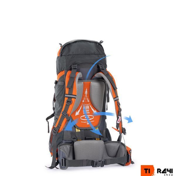 Рюкзак туристичний Naturehike NH70B070-B, 70 л + 5 л, блакитний 6927595709023 фото