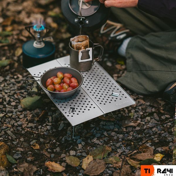 Складаний стіл Naturehike CNK2450JJ024, 31х21 см, алюміній 6927595788776 фото