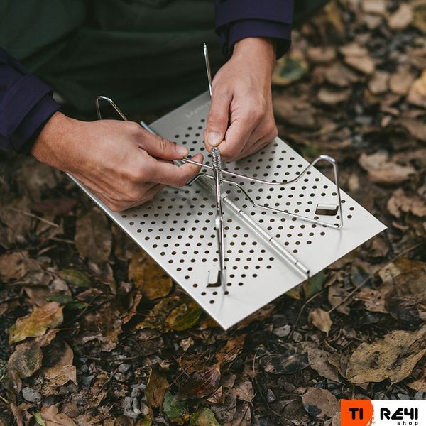 Складаний стіл Naturehike CNK2450JJ024, 31х21 см, алюміній 6927595788776 фото