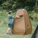 Душевая палатка раскладная Naturehike NH17Z002-P, коричневый 6927595776100 фото 4