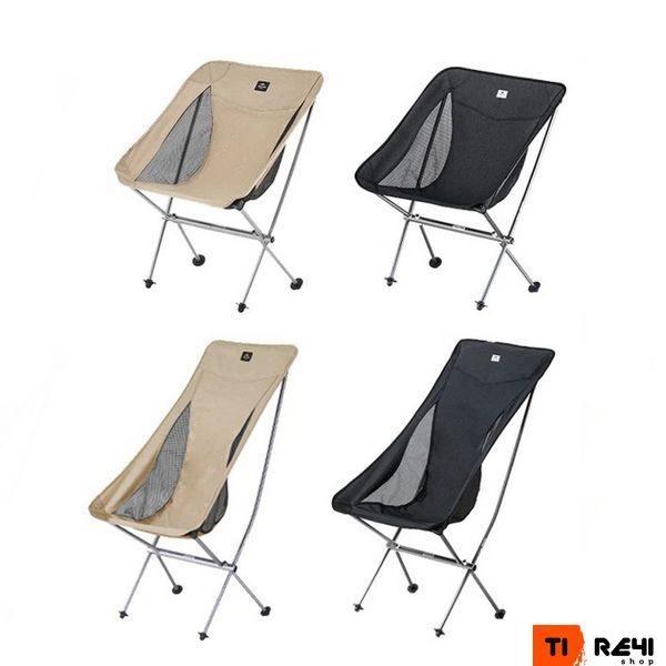 Кресло складное Naturehike Stellaluna L04 CNK2450JJ015, размер L, алюминий, черное 6976023929410 фото
