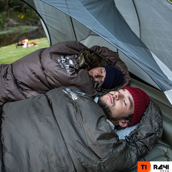 Спальник с капюшоном Naturehike U350S NH20MSD07, (-3&deg;C), правый, темно-зеленый 6927595764329-R фото