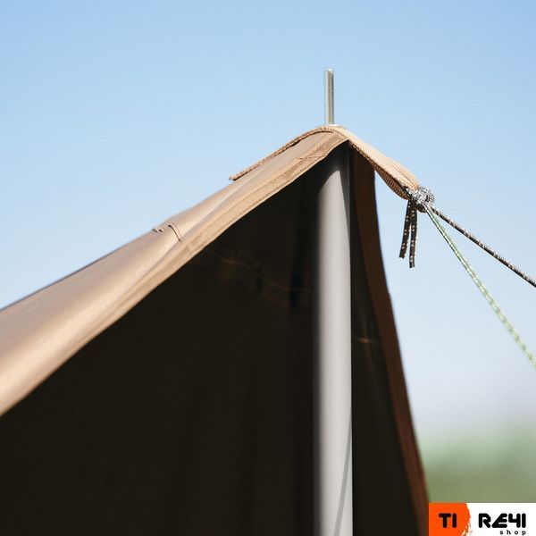 Тент універсальний Naturehike CNK2350WS015, розмір L, бежевий 6976023926334 фото