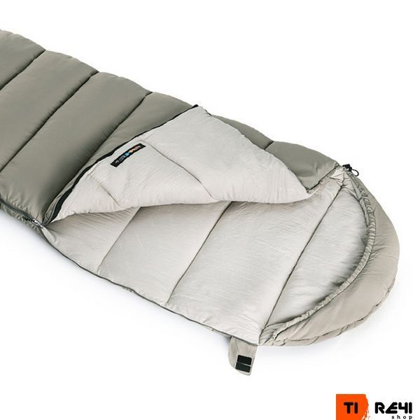 Спальный мешок с капюшоном с обычным мешком для хранения Naturehike M300 CNK2350WS023, зеленый, левый 6927595776018 фото