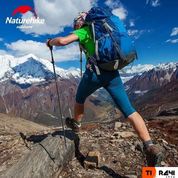 Трекінгова палиця Naturehike ST07 NH18D010-Z, 115-135 см, бордова 6927595748503 фото