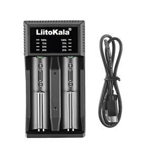 Зарядное устройство Liitokala Lii-C2, Ni-Mh/Li-ion/Li-Fe, Micro USB, LED Lii-C2 фото