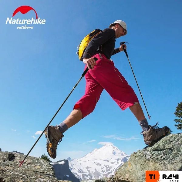 Трекінгова палиця Naturehike ST08 NH18D020-Z, 120 см, бордова 6927595748534 фото
