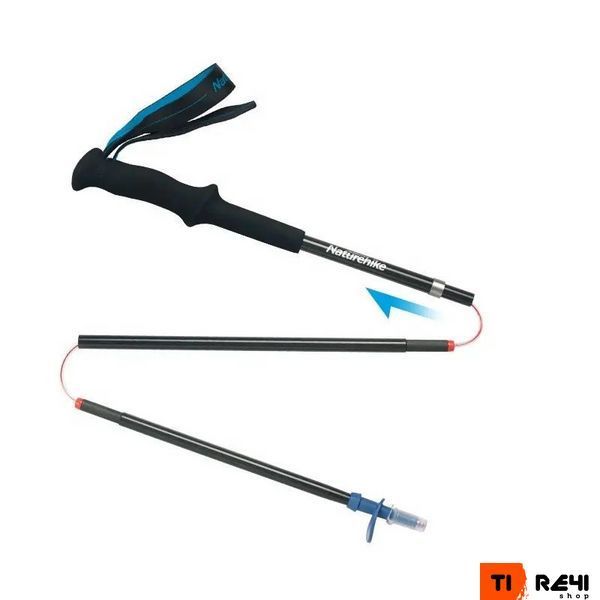 Трекінгова палиця Naturehike ST08 NH18D020-Z, 120 см, бордова 6927595748534 фото