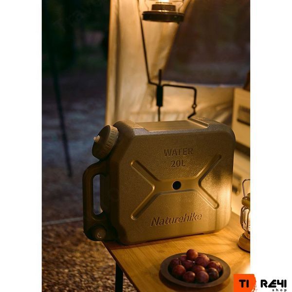 Канистра для воды Naturehike CNH22CJ018, 20 литров, темно-зеленая 6927595753279 фото
