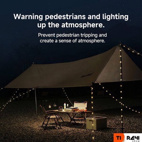 Кемпинговая гирлянда - маячок 2в1 Nextool Twinkle Light, 1,5 м, аккумуляторная NE20334 фото