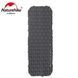 Матрас туристический надувной одноместный Naturehike FC-10 NH19Z001-P, 195х59х65 мм, графитовый для кемпинга 6927595735336 фото 2