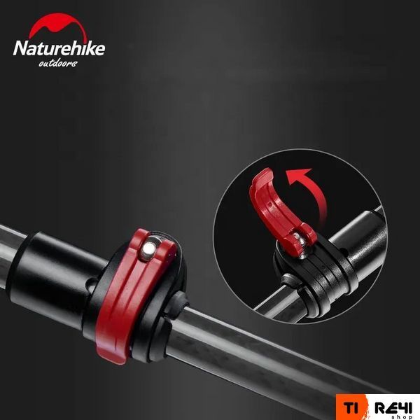Трекінгова палиця Naturehike ST10 NH19S010-T, 120 см, блакитна 6927595735206 фото