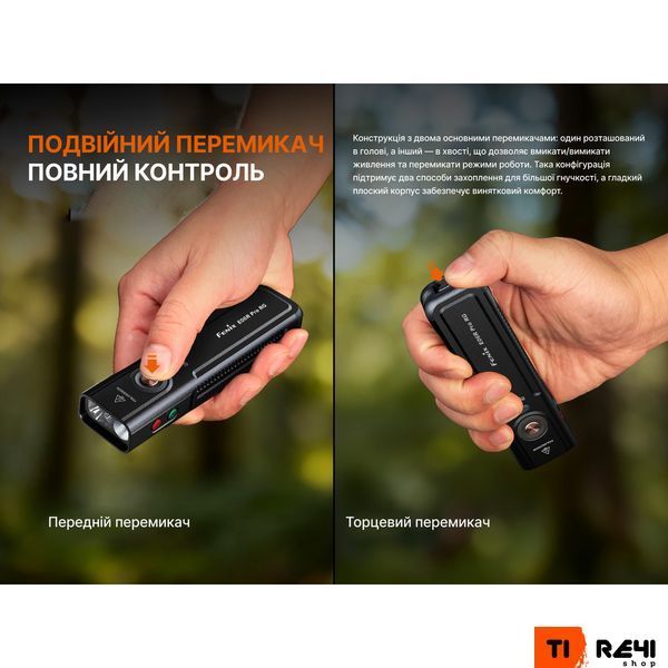 Ліхтар Fenix E06R PRO RG, зелений E06RPRORGG фото