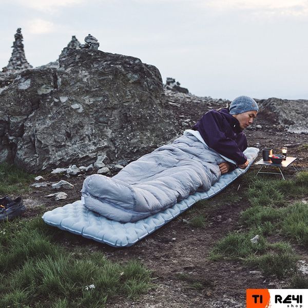 Матрас надувной одноместный UL Naturehike CNK2450WS012, 186*64, серый 6976507663359 фото