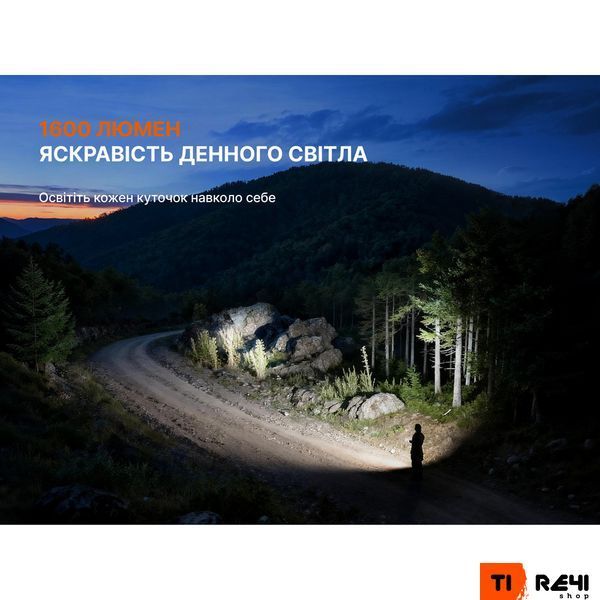 Ліхтар Fenix E06R PRO RG, помаранчевий E06RPRORGO фото
