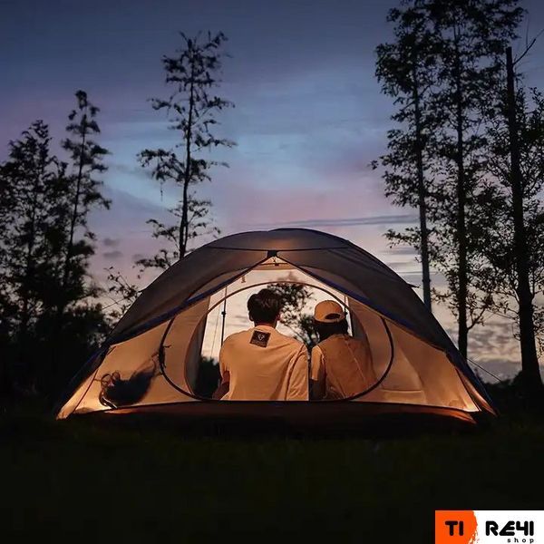 Палатка трехместная Naturehike CNK2300ZP024, коричневая 6976023923692 фото