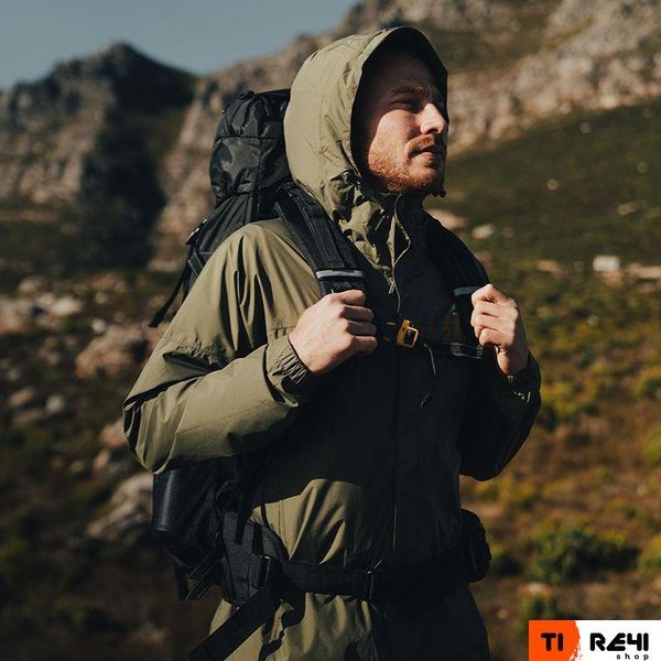 Рюкзак туристичний Naturehike NH70B070-B, 70 л + 5 л, світло-коричневий 6975641887461 фото