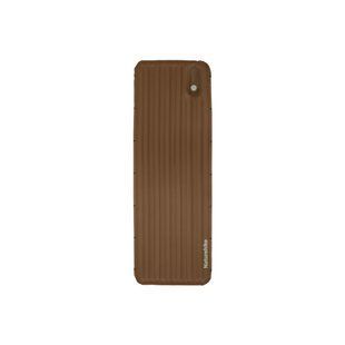 Матрац туристичний надувний одномісний Naturehike CNK2450WS035, 198х68х9.5 см, коричневий із вбудованою помпою для надування 6927595796955 фото
