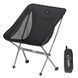 Стілець складаний Naturehike Stellaluna L04 CNK2450JJ015, розмір M, алюміній, чорний 6976023929939 фото 1