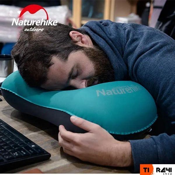 Подушка надувна Naturehike Ultralight TPU NH17T013-Z, помаранчева 6927595718261 фото