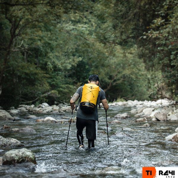 Рюкзак водонепроницаемый Naturehike NH21FSB04, 20л, желтый 6927595788196 фото