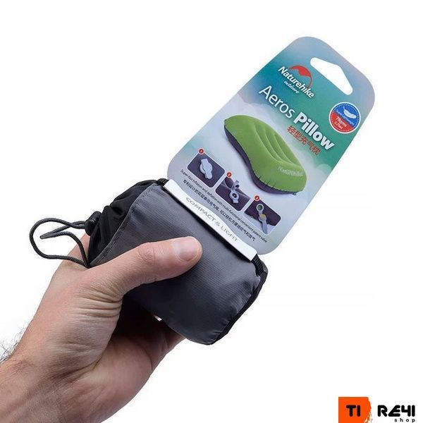 Подушка надувна Naturehike Ultralight TPU NH17T013-Z, помаранчева 6927595718261 фото