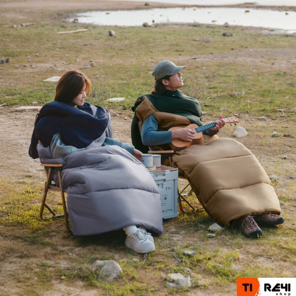 Спальник з капюшоном Naturehike Sunny Day PL02 U250 CNK2550WS028, (8,5&deg;C), лівий, блакитно-синій 6977465868381 фото