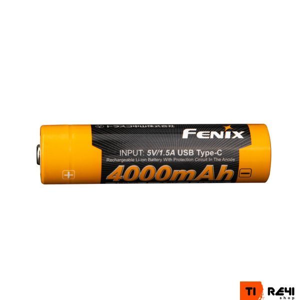 Аккумулятор 18650 Fenix ARB-L18-4000U Type-C ARB-L18-4000U фото