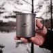 Кружка титанова з ручкою 450 мл Naturehike NH20CJ005 6927595745786 фото 2