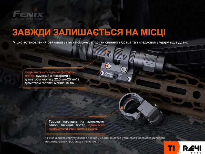 Кріплення на зброю для ліхтарів Fenix ALG-16 ALG-16 фото