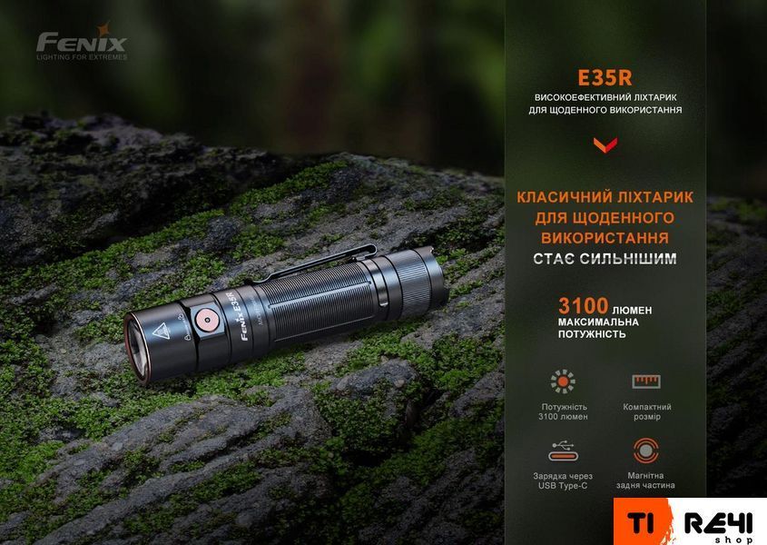 Фонарь ручной Fenix E35R E35R фото