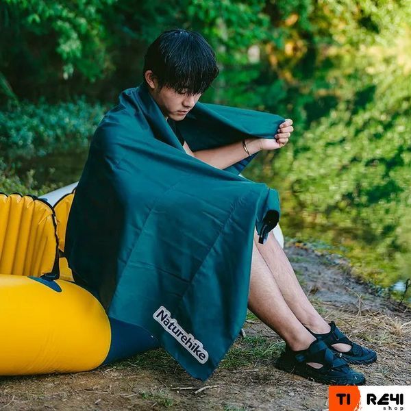 Полотенце быстросохнущее Naturehike CNK2300SS010, 90*38, темно-зеленое 6976023925450 фото