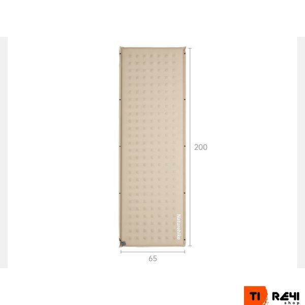 Самонадувающийся коврик Naturehike CNK2550WS025, 60мм, бежевый 6977465866059 фото
