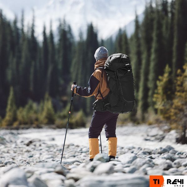 Рюкзак туристичний Naturehike Helium CNK2450XB014, 70 л, чорний, M 6975641883876 фото