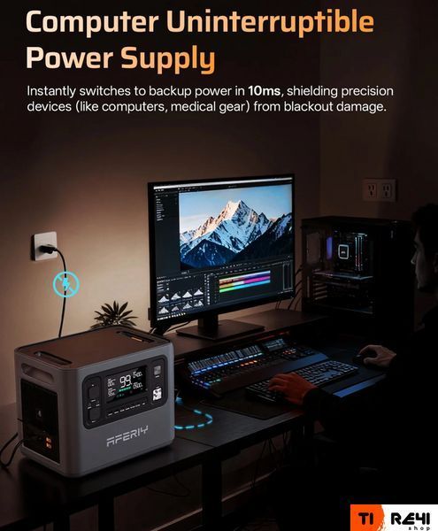 Зарядна станція Aferiy AF-P280 2800W 2048Wh LiFePO4 NEW AF-P280 фото