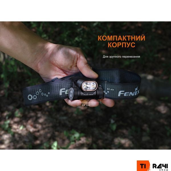 Фонарь налобный Fenix HM55R, розовый HM55Rnbl фото