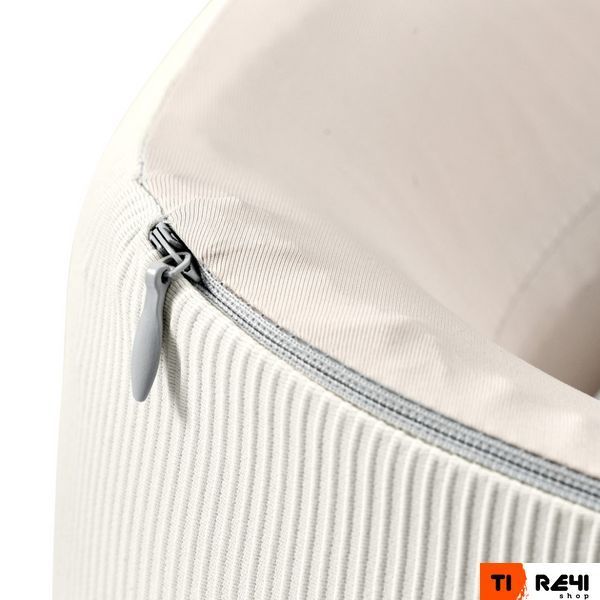 Подушка хлопковая для шеи, с памятью Naturehike CNK2450WS019, бежевая 6975641882756 фото