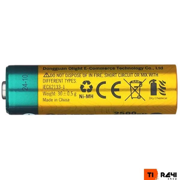 Набір акумуляторів Olight B Pro AA 2100 mAh. 8 шт 0.9002.0197 фото