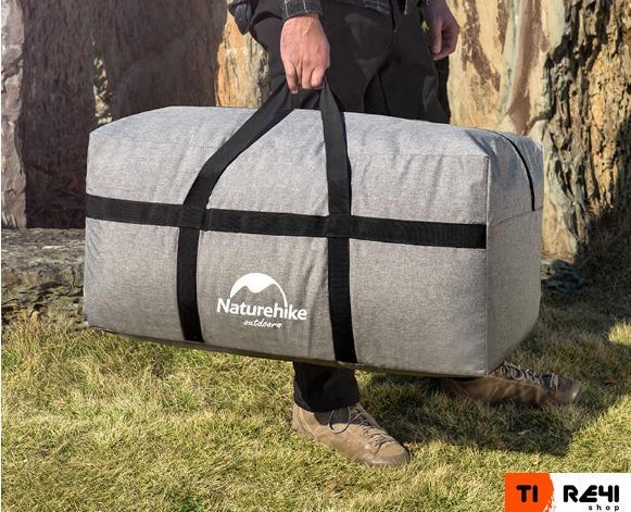 Сумка для зберігання портативна Naturehike NH17S021-L, 100 л, темно-сірий 6927595724903 фото