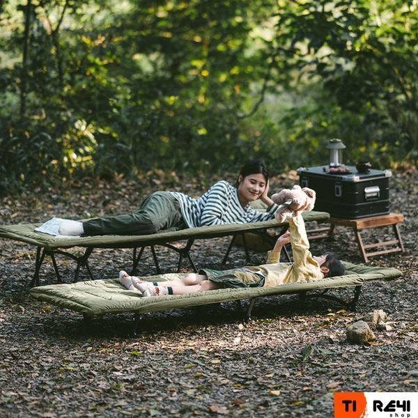 Матрас кемпинговый для раскладной кровати Naturehike CNK2300DZ022, 190х67 см, темно-зеленый 6976507668316 фото