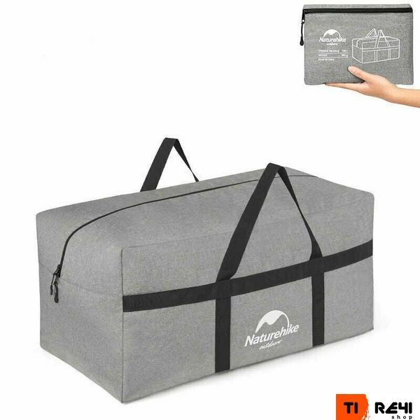 Сумка для зберігання портативна Naturehike NH17S021-L, 100 л, темно-сірий 6927595724903 фото