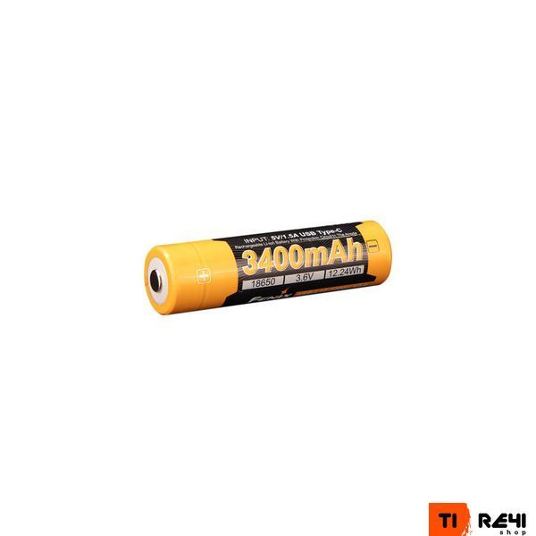 Акумулятор 18650 Fenix (3400 mAh) Type-C V3.0 ARB-L18-3400U-V30 фото