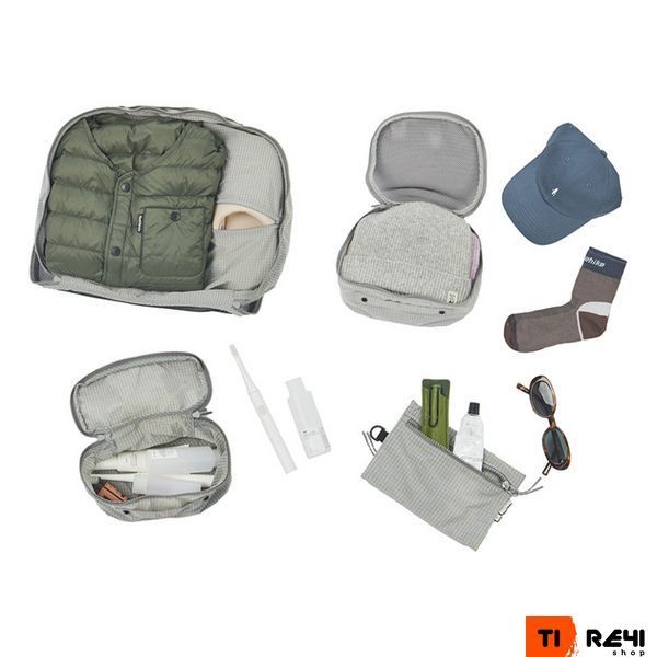 Косметичка Naturehike CNK2350XB010, 20х10х10 см, сірий 6976023929748 фото
