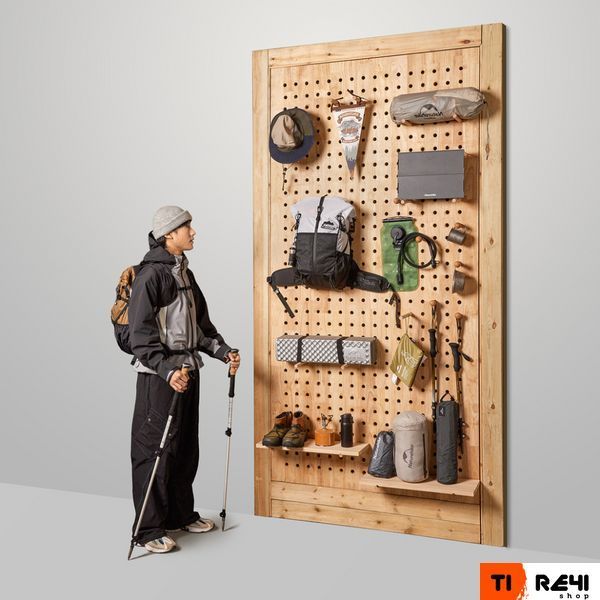 Рюкзак туристичний Naturehike Helium CNK2300016, 30+5 л, коричневий 6976507661133 фото