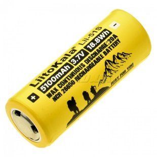 Акумулятор Liitokala Lii-51S 5100 mAh 20A 26650 Li-ion Lii-51S фото