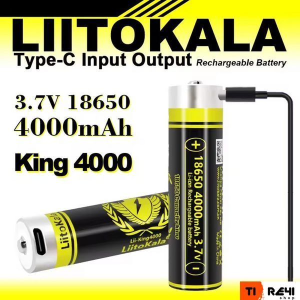 Акумулятор LiitoKala USB-King4000 18650 на 4000 mAh з USB USBKing4000 фото