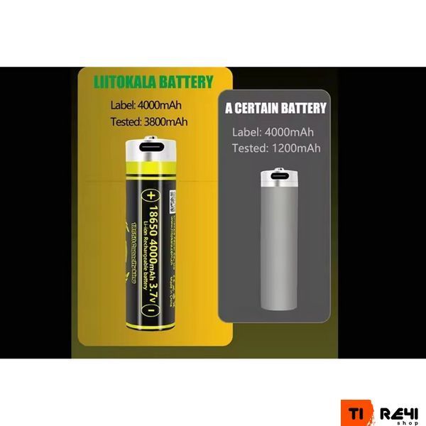 Акумулятор LiitoKala USB-King4000 18650 на 4000 mAh з USB USBKing4000 фото