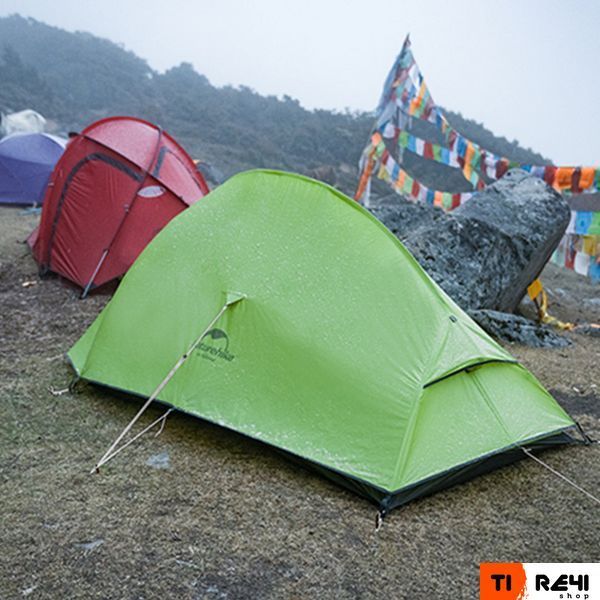 Палатка сверхлегкая двухместная&nbsp;Naturehike Cloud Up Base&nbsp;2 CNK2450WS032, зеленый 6927595798720 фото