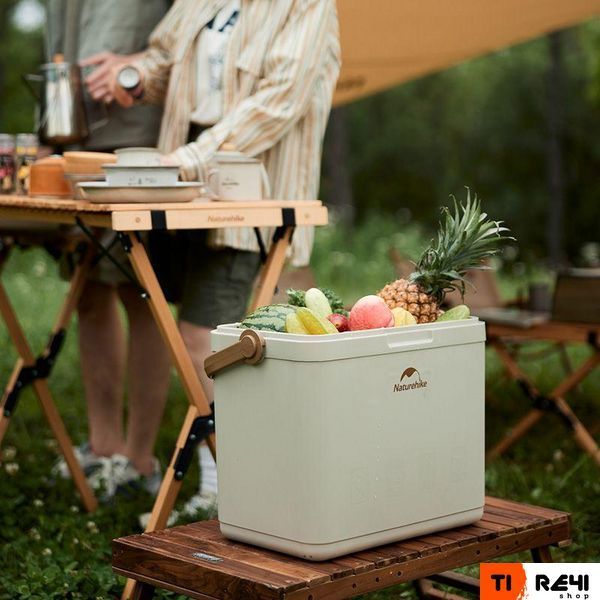 Туристичний холодильник Naturehike CNK2300BS011, 24 л, бежевий 6976023925665 фото